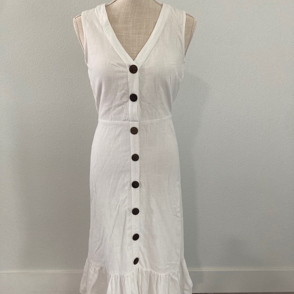 Women’s Monteau Los Angeles White Size Small Dress